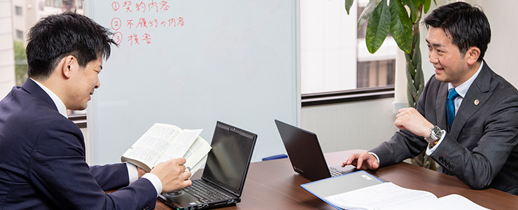 チーム体制で迅速・柔軟な対応